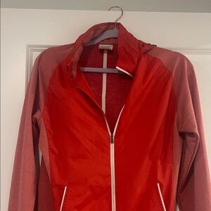 Nike Red and Pink Golf Jacket